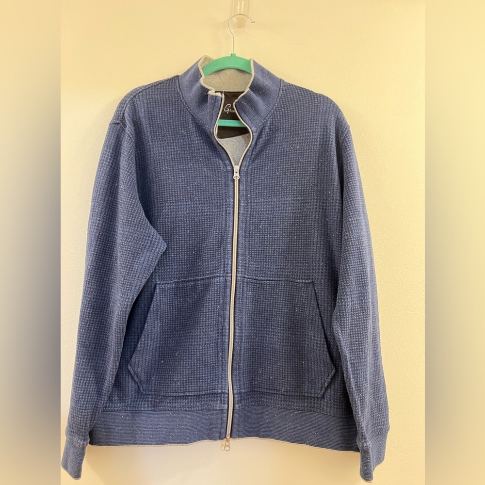 Robert Graham Classic Fit Long Sleeve Full Zip Cotton Sweater Jacket p2.